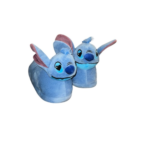 Disney Shoes - Disney Stitch plush slippers. Size 9/10. Unisex